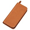 Pilot Pensemble Leather Zipper Pen Case Camel (Triple)