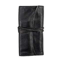 Pilot Pensemble Leather Pen Case Black (Fivefold)