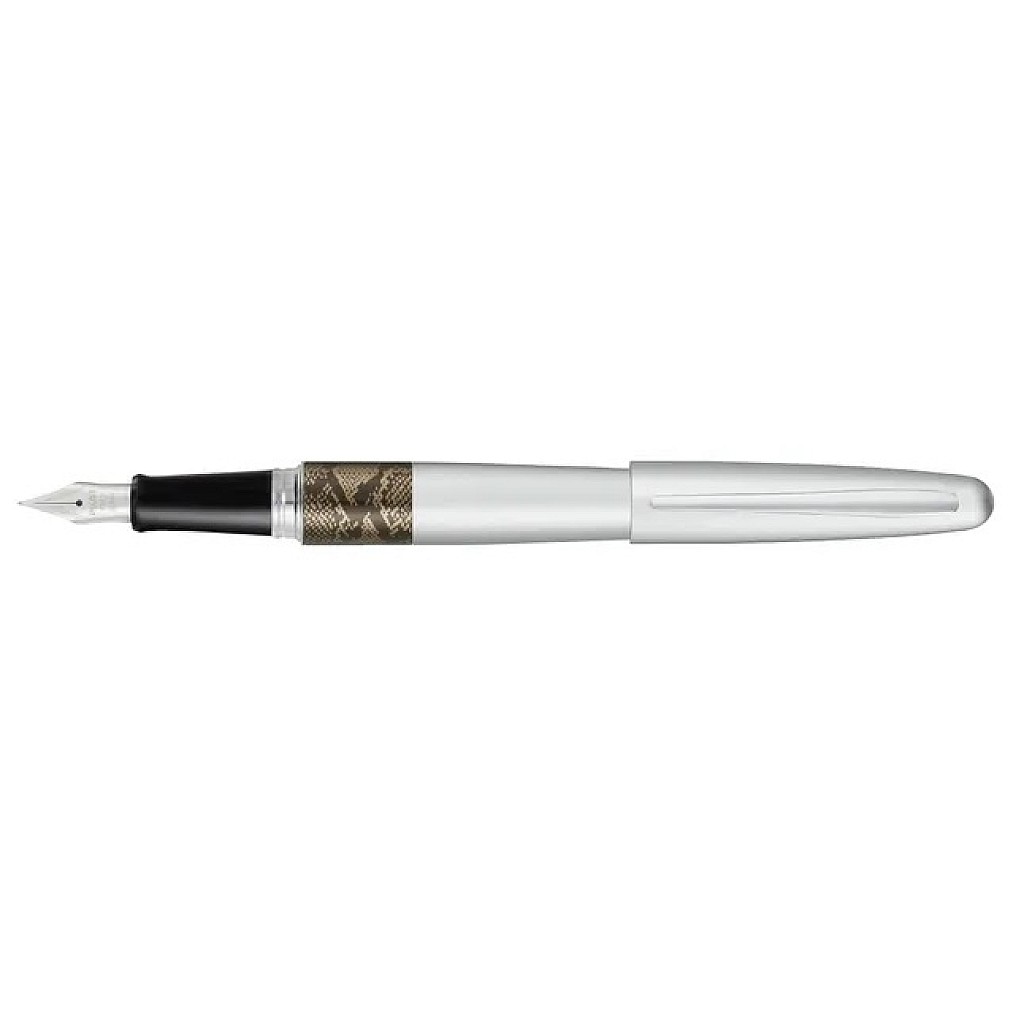 Pilot Metropolitan MR Silver Python Pluma estilografica Vulpen Fountain pen Appelboom