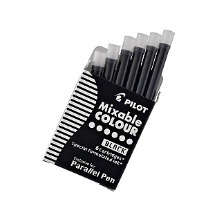 Pilot Parallel Pen Ink Cartridges (6 colors)