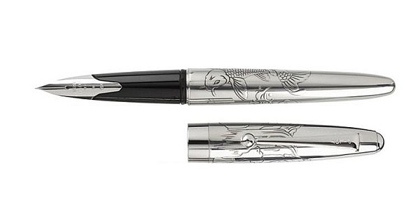 Pilot Sterling Silver Koi Füllfederhalter