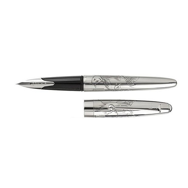 Pilot Sterling Silver Koi Vulpen