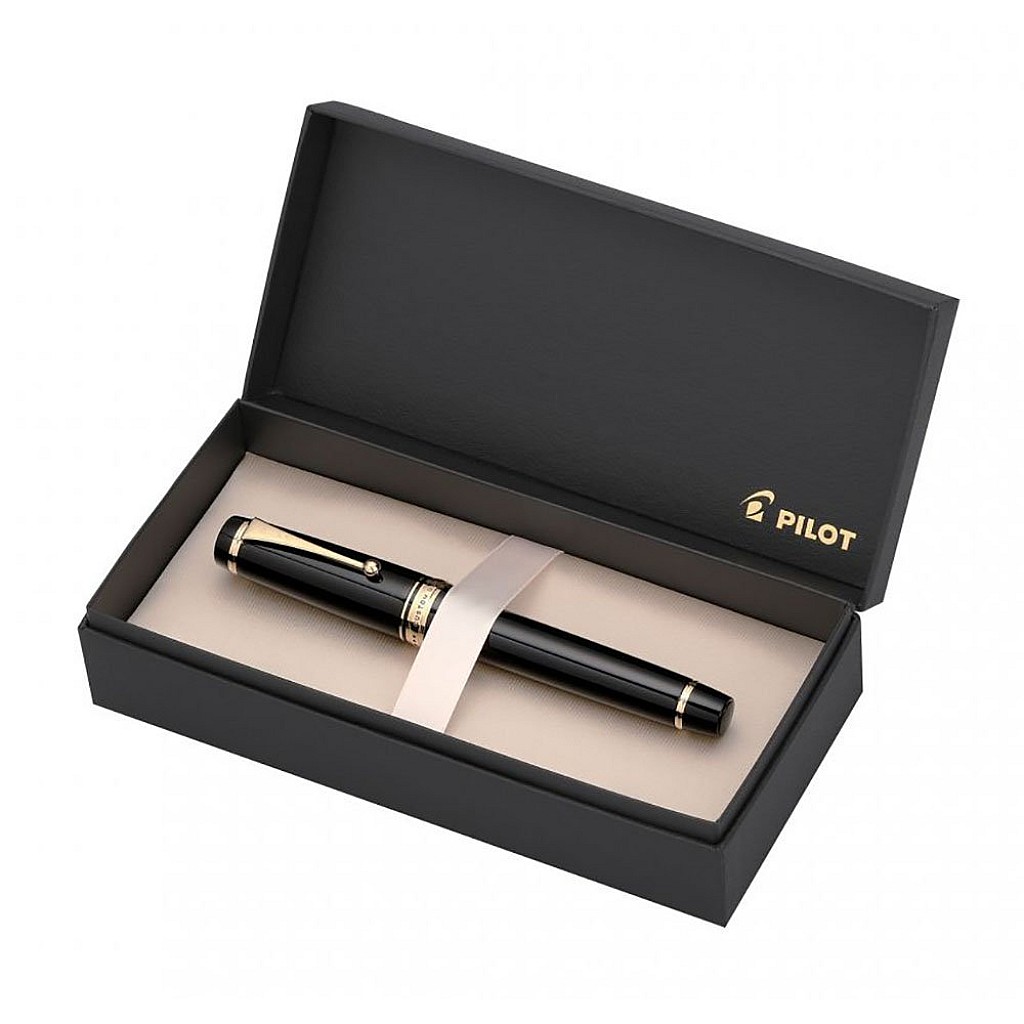 Pilot Custom Urushi Black Fountain pen - Vulpen / Fountain pen |  Appelboom.com