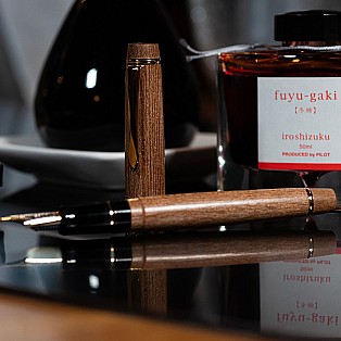 Pilot Custom Enju Wood Caneta de Tinta Permanente