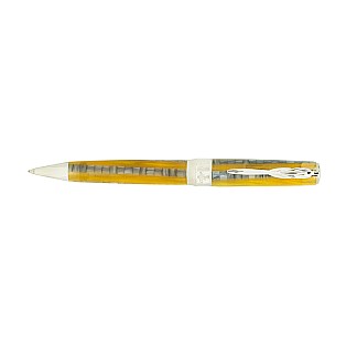 Pineider La Grande Bellezza Arco Bysantium Gold Stone Stylo Bille