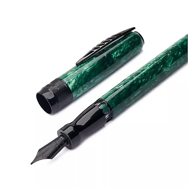 Pineider La Grande Bellezza Rock Green RT Fountain pen