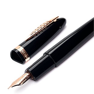 Pineider Modern Times Black RGT Fountain pen