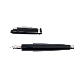 Pineider Modern Times Black ST Fountain pen