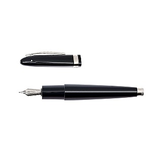 Pineider Modern Times Black ST Stylo Plume