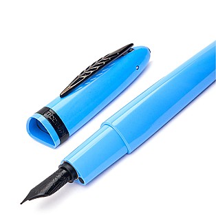 Pineider Modern Times France Racing Blue RT Fountain pen