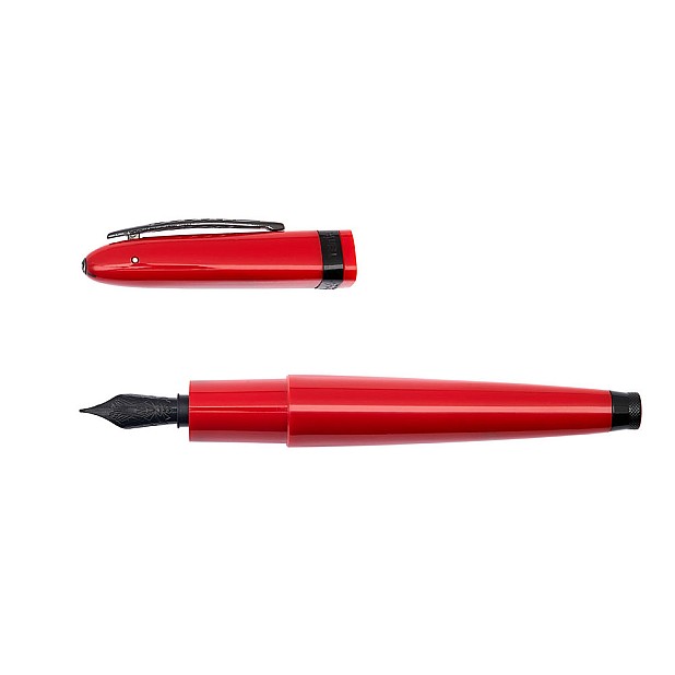 Pineider Modern Times Italy Racing Red RT Fountain pen