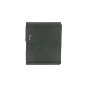 Pineider Leather Green Pen Pouch Sixfold