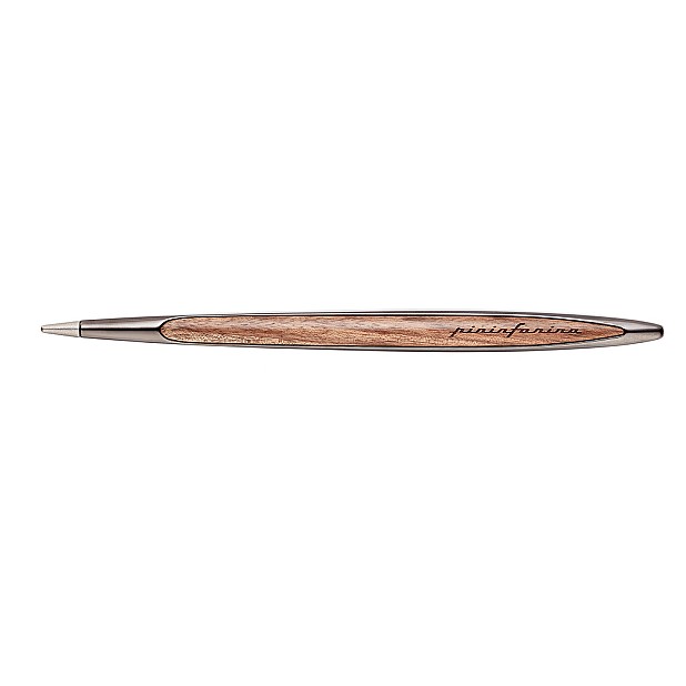 Pininfarina Cambiano Walnut Polished Black Ethergraf Penna