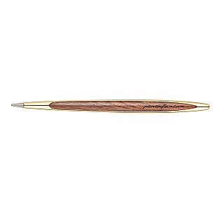 Pininfarina Cambiano Walnut Gold Ethergraf Potlood