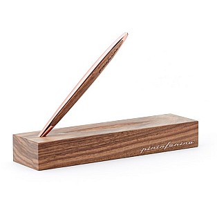 Pininfarina Cambiano Walnut Rose Gold Ethergraf Potlood