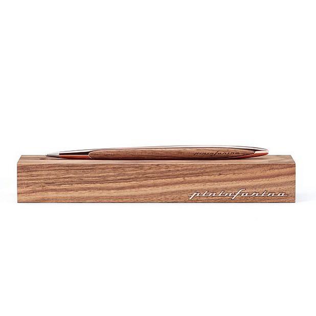 Pininfarina Cambiano Walnut Rose Gold Ethergraf Lápis