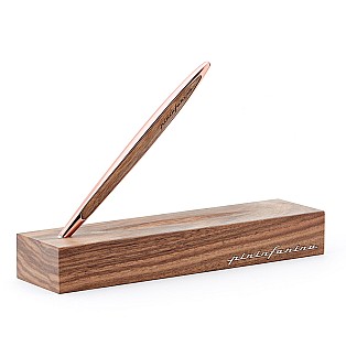 Pininfarina Cambiano Walnut Rose Gold Esferográfica