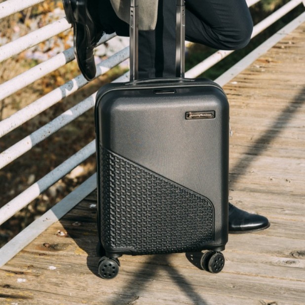 Pininfarina Cabin Bag Black Trolley