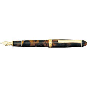 Platinum #3776 Century Celluloid Tortoise Caneta de Tinta Permanente