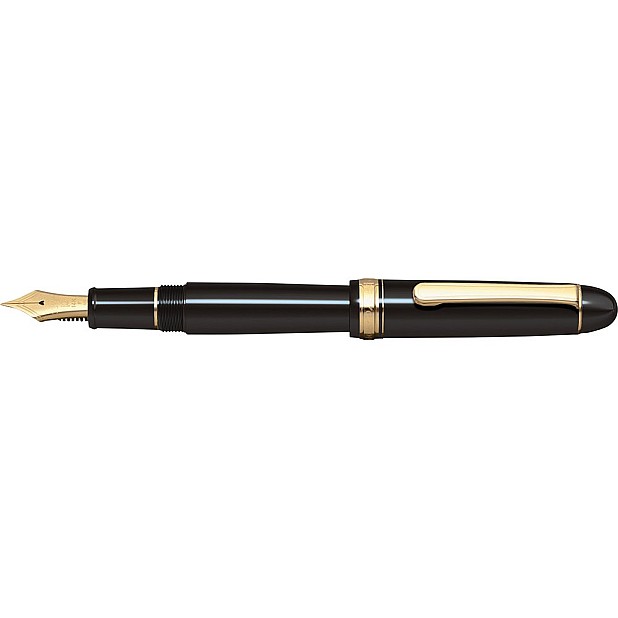 Platinum #3776 Century Black GT Fountain pen