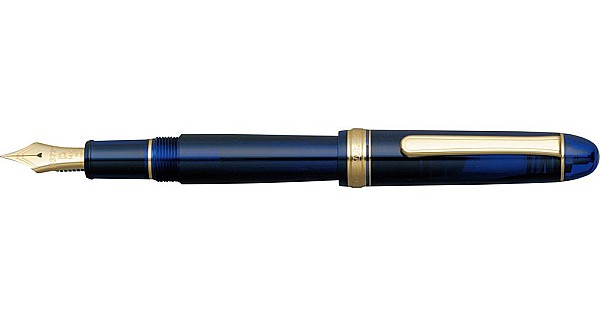 Platinum #3776 Century Chartres Blue GT Fountain pen - Vulpen