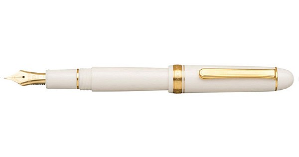 Platinum #3776 Century Chenonceau White GT Fountain pen - Vulpen