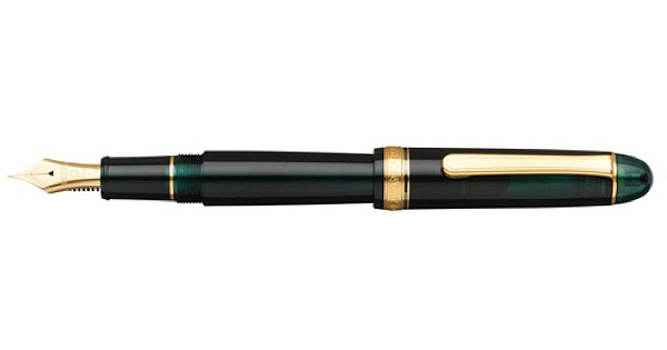 Platinum #3776 Century Laurel Green GT Fountain pen - Vulpen