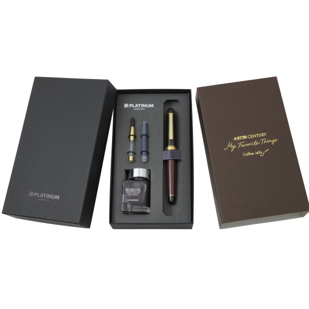 Platinum #3776 Century Favorite Things Collection Coffee Jelly Fountain pen