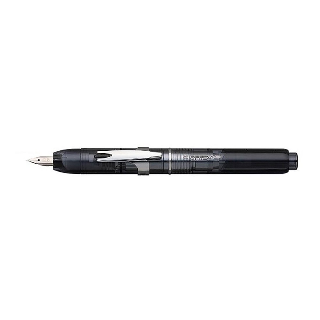 Platinum Curidas Graphite Smoke Retractable Fountain pen
