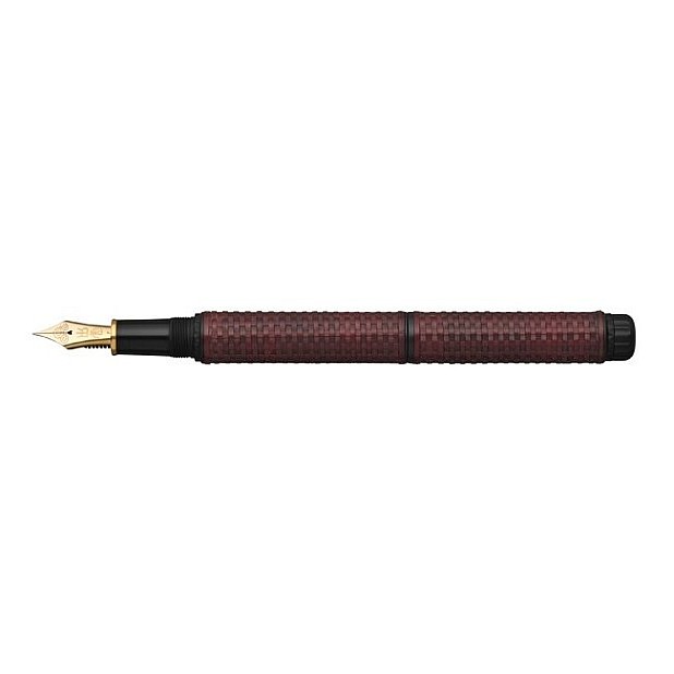 Platinum Izumo Bamboo Weaving Gozame Benikabairo Vulpen