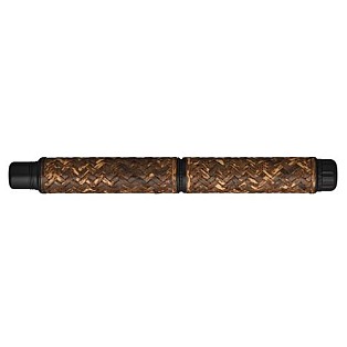 Platinum Izumo Bamboo Weaving Yokoajiro Torafu Caneta de Tinta Permanente