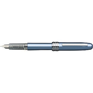 Platinum Plaisir Frosty Blue Fountain pen