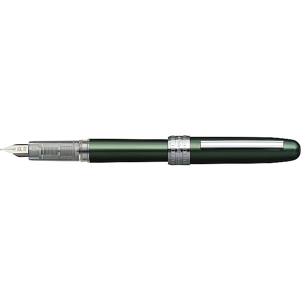 Platinum Plaisir Green Fountain pen