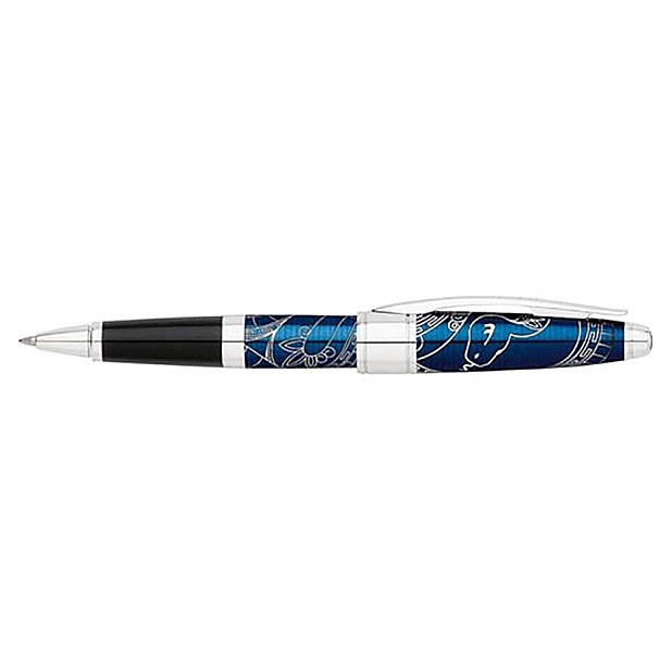 Cross Year of the Snake Blue Rollerball pre-owned