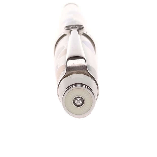 David Oscarson Pierot and Pierrette White LE Fountain Pen Pre-owned