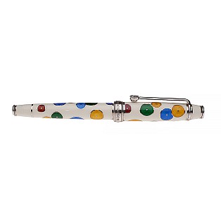 David Oscarson Pierot and Pierrette White LE Fountain Pen Pre-owned