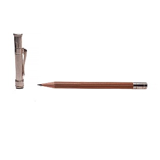 Graf von Faber-Castell Silver Pencil Holder Vintage (1993) with 3 Pencils Pre-owned Graf von Faber-Castell Silver Pencil Holder Vintage (1993) with 3 Pencils Pre-owned