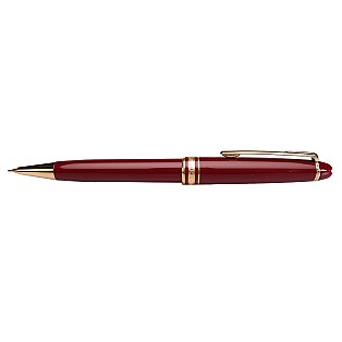 Montblanc 117R Burgundy Red Old Style – Hommage à Mozart Mechanical Pencil Pre-owned