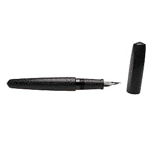 Nakaya Dorsal Fin I Kuro Ishime Fountain Pen Pre-owned