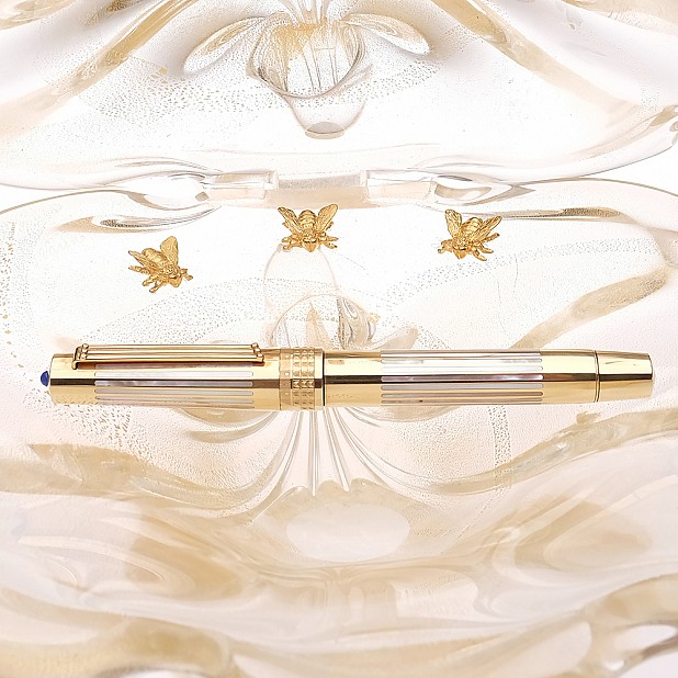 Omas Bernini Roma 2000 Solid Gold LE Fountain Pen Pre-owned