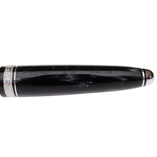 Omas Phaeton Ogiva Grey Celluloid Limited Edition Fountain Pen Pre-owned