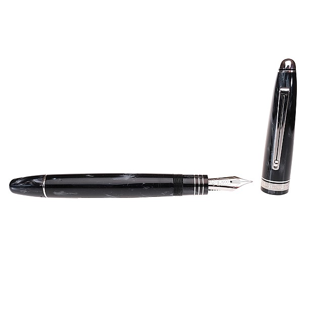 Omas Phaeton Ogiva Grey Celluloid Limited Edition Fountain Pen Pre-owned