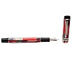 Parker Duofold Mosaic Red International Fountain Pen Pre-Owned