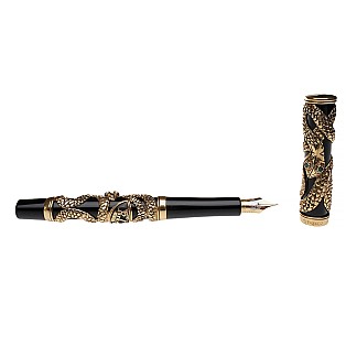 Parker Snake Solid Gold LE Fountain Pen Pre-owned