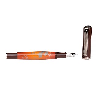 Pelikan Souverän M640 Indian Summer Fountain pen Pre-owned