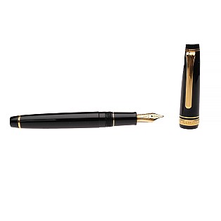 Sailor Pro Gear Standard Black GT Fountain pen Zoom Nib Pre-owned