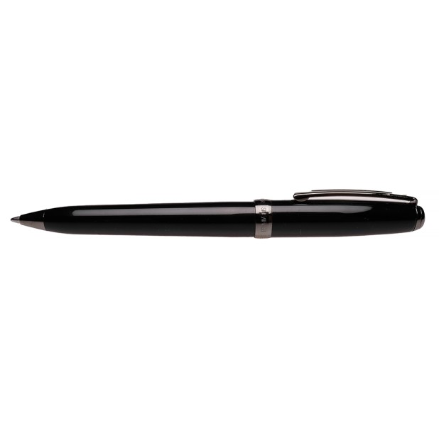 Sheaffer Prelude Black Gunmetal Fountain Pen and Ballpoint Set Pre-owned