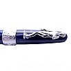 Stipula Michelangelo David Blue Marble / Chrome Trim Twist Rollerball Pre-owned