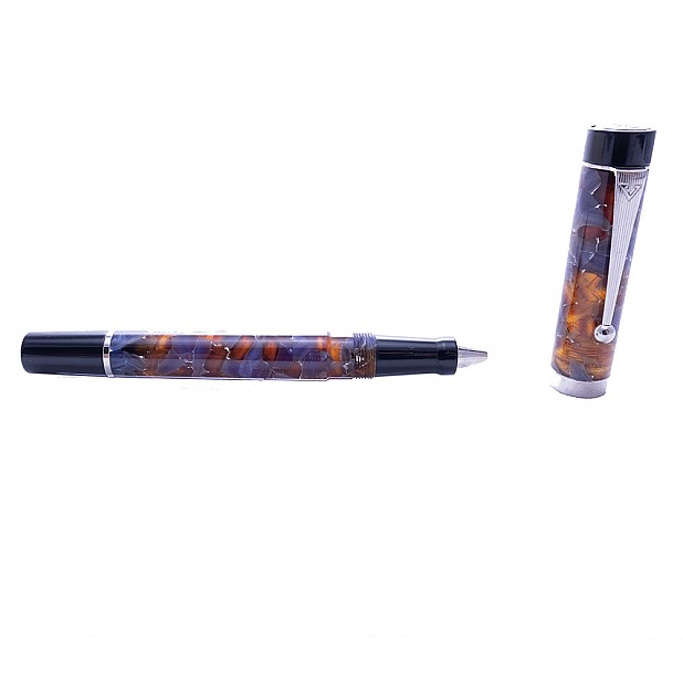 Visconti New Classic Blue and Nuts Rollerball Pre-owned