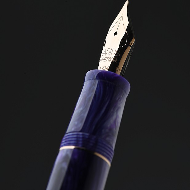 Radius Settimo Purple Swing Swirl RGT Caneta-tinteiro